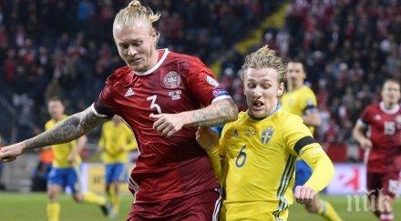 швеция взе аванс дания баража евро 2016