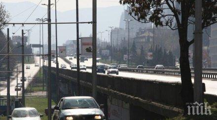 временни промени движението софия