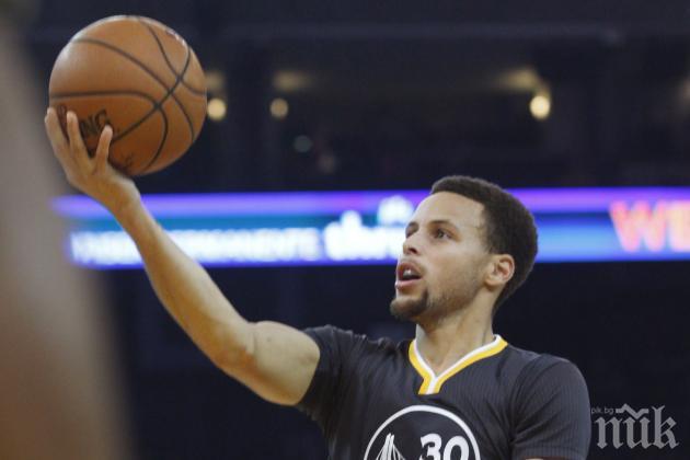 Стив Къри задмина баща си по тройки, влезе в Топ 40 на НБА (ВИДЕО)