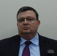 Цацаров ще подпише Меморандум за сътрудничество с Прокуратурата на Черна гора