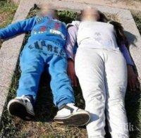 Деца взривиха социалните мрежи! Направиха си скандална фотосесия на гробища (снимки)