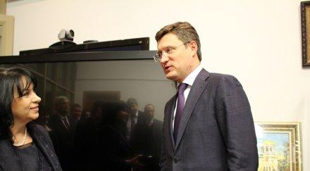 министър петкова срещна министър новак