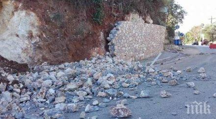 трагедия гърция силното земетресение