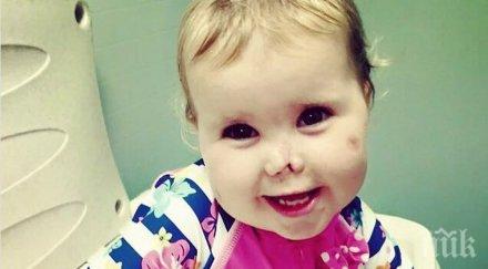 въпреки трагедията преживя лъчезарно дете адски борбено