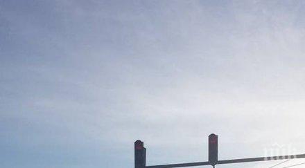 първо пик тролей аварирал средата кръстовище орион образува задръстване снимки