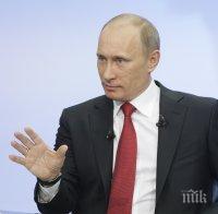 Путин: Мой дълг е да изпратя терористите на Бога