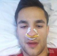 Борислав Цонев претърпя операция и на носа