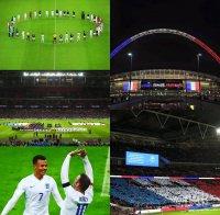 Англия би Франция в мач срещу терора, 