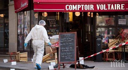 ексклузивно вижте престрелката парижкото кафене нощта кървавата касапница видео