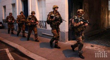 драмата продължава френската полиция опитва влезе църква сен дени