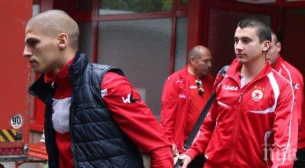 юноши цска тренираха първия отбор