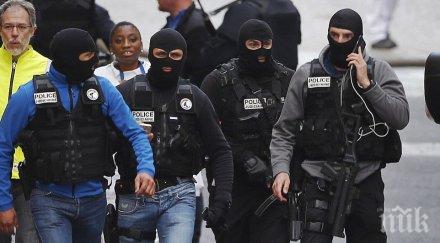 ексклузивно пик изкараха терорист без гащи обсадено жилище сен дени снимки