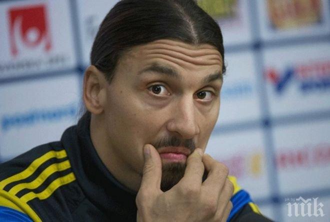 Ибрахимович: За мен е твърде късно да играя в Англия