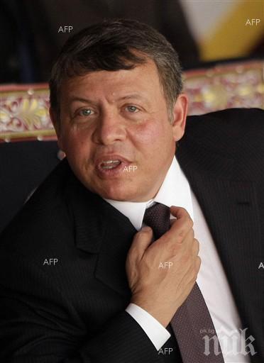 Кралят на Йордания: Светът трябва да се обедини в борбата срещу тероризма