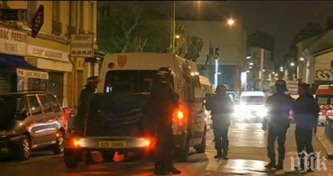 Нов ужас в Париж! Двама убити при престрелката! Полицията щурмува барикадиралите се терористи! (видео на живо)