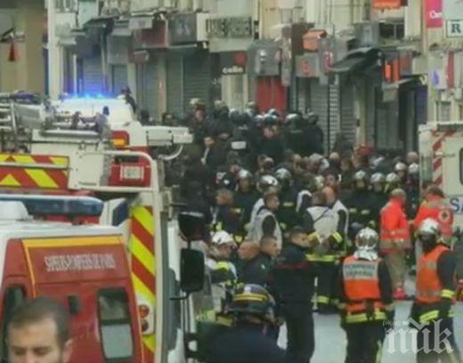 След зрелищната акция в Париж: Труп на терорист под развалините в „Сен Дени”?