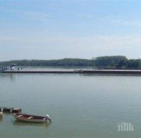 Ниското ниво на река Дунав затруднява корабоплаването 