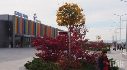 пик пътници летище варна засилена охрана