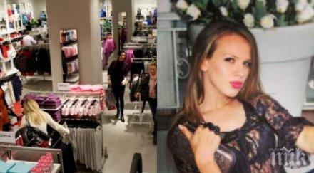 медиите сащ гръмнаха наша каратистка краде дрехи 1200 долара луксозен бутик