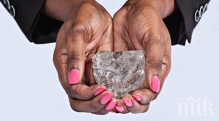 Най-големият диамант от над 100 години е открит в Ботсвана