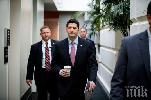 Пол Райън: САЩ трябва да спрат приема на бежанци в името на сигурността си