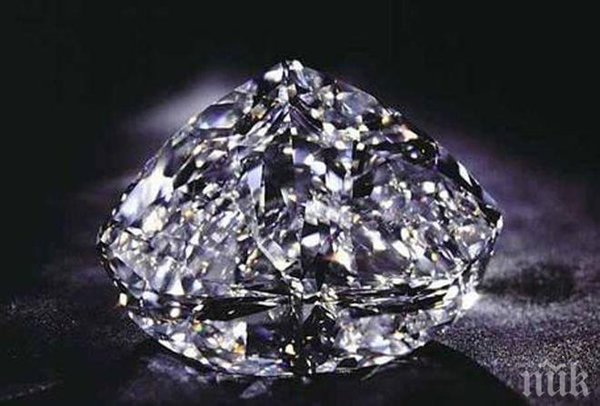 Откриха втория най-голям скъпоценен диамант в света