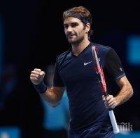 Федерер би Вавринка, излиза за трофея в Лондон срещу Джокович