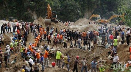 близо 100 вече жертвите огромно свлачище мианмар