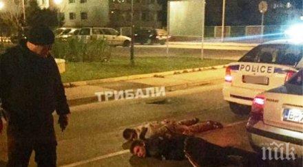 екшън враца ало измамници стреляха полицаи снимки