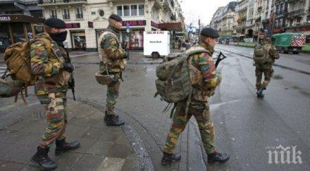 белгийци изригнаха брюксел заприлича военна база