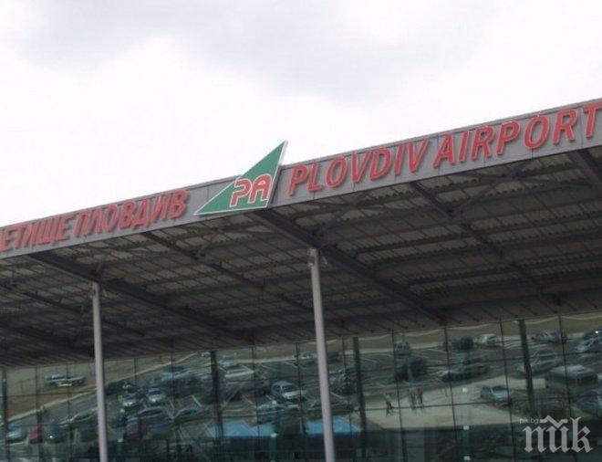 Жена с диабет за малко да почине на летището Пловдив
