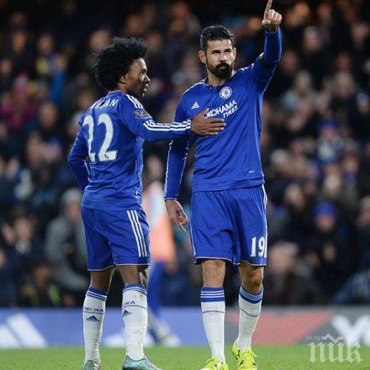 Челси най-накрая победи в Англия, изпи кръвта на канарчетата