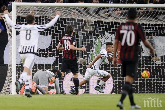 Ювентус спечели голямото дерби в Италия