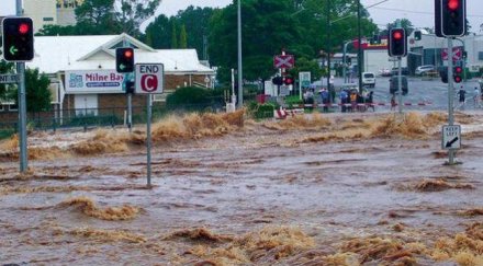 поройни дъждове изсипаха австралия