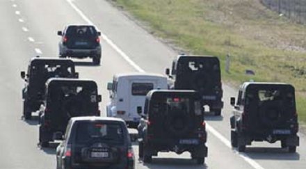 конвой води кърджали бандита синдбад