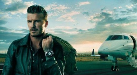 дейвид бекъм стана рекламно лице швейцарски часовници