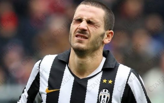 Защитник на Ювентус се майтапи с контузията си