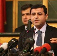 Партията на Селахатин Демирташ потвърди, че лидерът й е оцелял при атентата срещу него