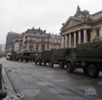 Брюксел остава четвърти ден под блокада
