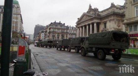 евакуираха кметството брюксел опразниха болницата свети петър