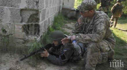 сащ започнаха обучават украинската армия
