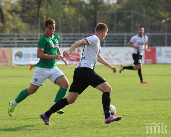 Нападател на Нефтохимик скъса мускул на десния крак