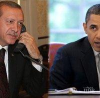 Ердоган и Обама обсъдиха случая със сваления руски самолет