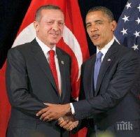 Ердоган и Обама се споразумяха за необходимостта от намаляване на напрежението, след свалянето на руския самолет