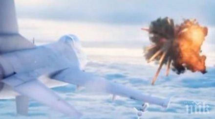 ексклузивно възстановка разкрива нападнат свален руският самолет видео