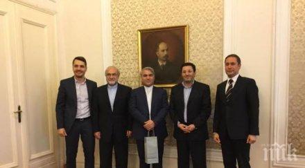 иран апелира политическо икономическо сътрудничество българия