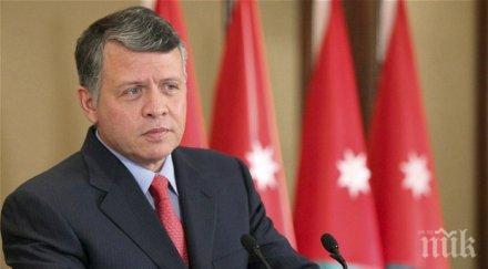 кралят йордания изрази съболезнования путин относно катастрофата руския самолет синай гибелта руския пилот сирия