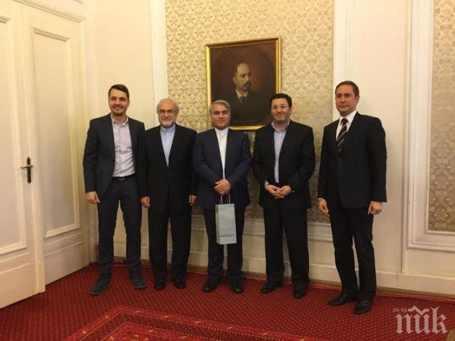 Иран апелира за политическо и икономическо сътрудничество с България