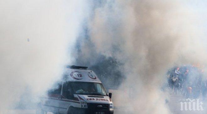 Взрив порази автобус с гвардейци в столицата на Тунис