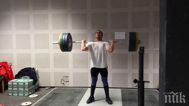 Контузия отказа Александър Димитров от Световното и от щангите